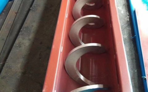 WLS型无轴螺旋输送机输送原理