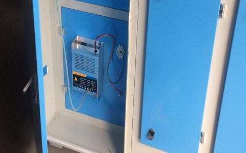 紫外线光氧催化设备除臭过程